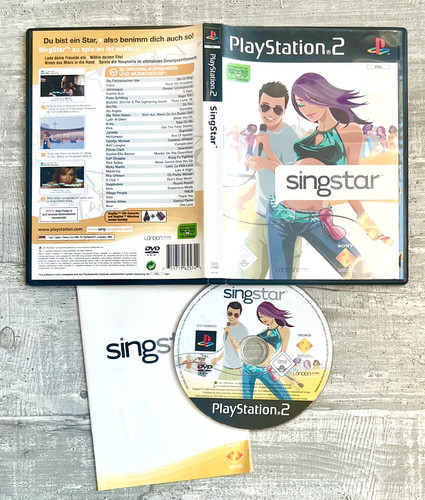 Ps2 spiel singstar das - spiel,
