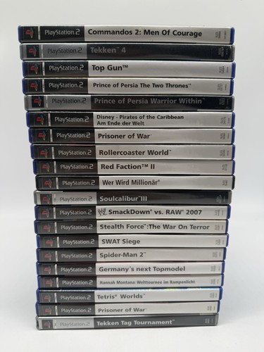 20x sony ps2 spiele - 20x,