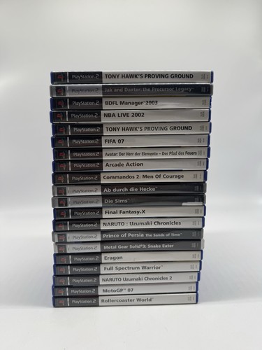 20x sony ps2 spiele - 20x,