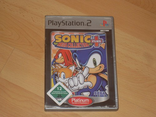 Ps2 sonic mega collection plus - sonic,