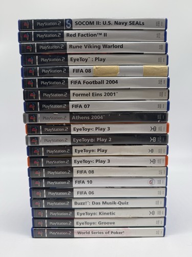 20x sony ps2 spiele - 20x,