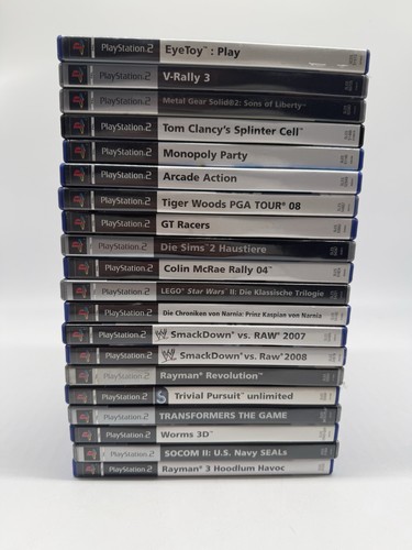 20x sony ps2 spiele - 20x,