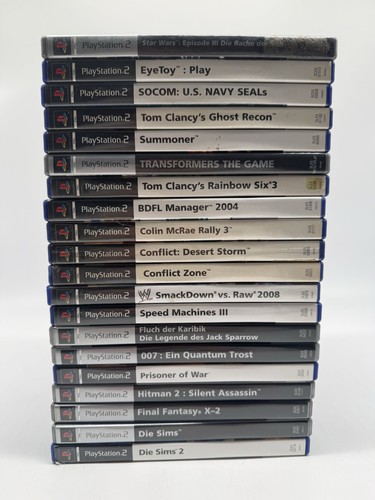 20x sony ps2 spiele - sony,
