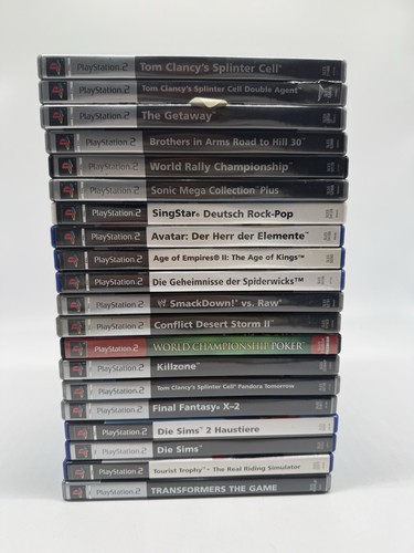 20x sony ps2 spiele - sony,