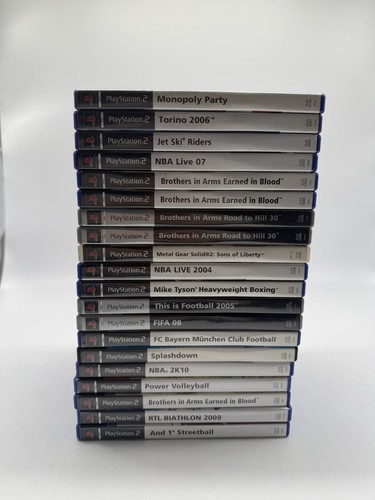 20x sony ps2 spiele - 20x,