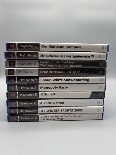 10x playstation ps2 spiele - 10x,