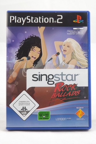 Singstar rock ballads sony - ballads, (sony